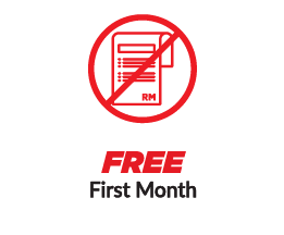 Free first month